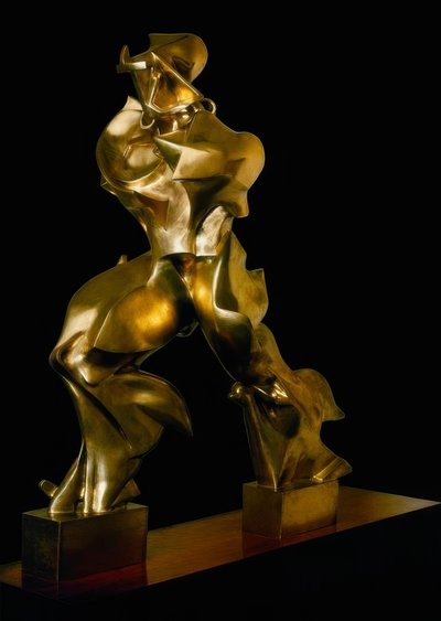 Unike former for kontinuitet i rommet av Umberto Boccioni