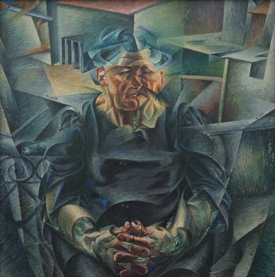 Horisontal konstruksjon av Umberto Boccioni