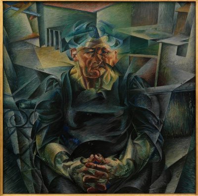 Horisontal konstruksjon av Umberto Boccioni