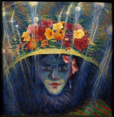 Moderne Idol av Umberto Boccioni