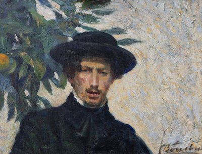 Selvportrett av Umberto Boccioni