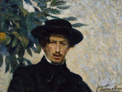 Selvportrett, 1905. av Umberto Boccioni