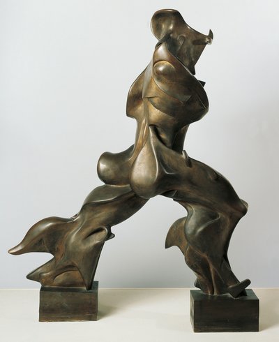 Unike former for kontinuitet i rommet av Umberto Boccioni