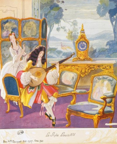 Stilen til Louis XIV. av Umberto Brunelleschi