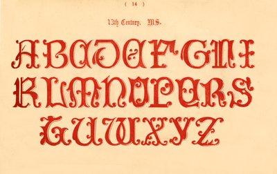 13. århundre. MS., 1862 av Unbekannt