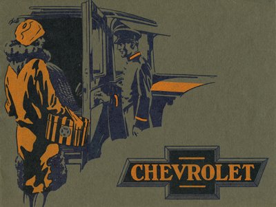 1928 Chevrolet salgsbrosjyre. av Unbekannt