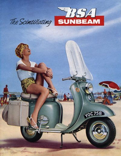 1964 BSA Sunbeam scooterbrosjyre. av Unbekannt