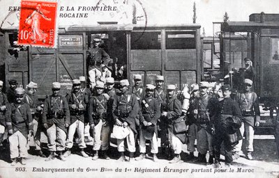 1. regiment fransk fremmedlegion, Marokko, 1911 av Unbekannt