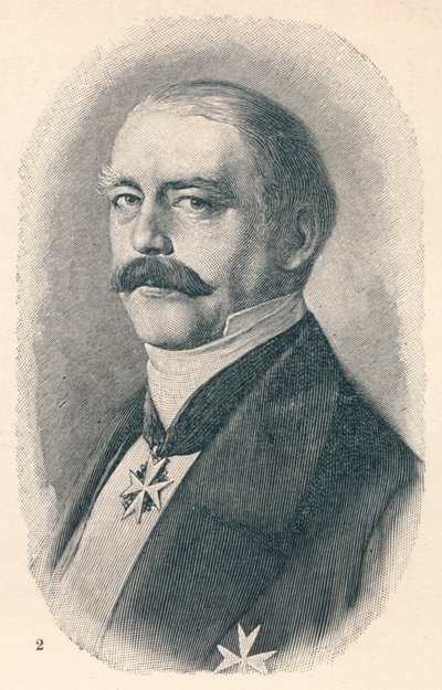 2 - Otto Von Bismarck i fire stadier av karrieren, 1907 av Unbekannt