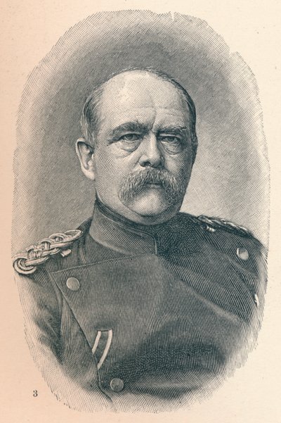 3 - Otto Von Bismarck i fire stadier av karrieren, 1907 av Unbekannt