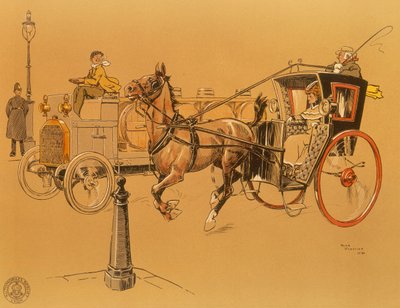 En Berliet-lastebil, 1906 av Unbekannt