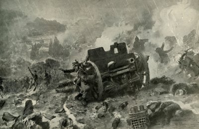 Et strålende fransk angrep på den tyske posisjonen i Argonne, 1919. av Unbekannt