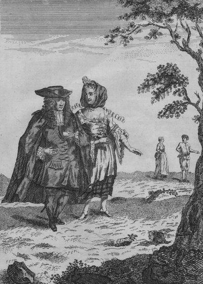 A Burgomaster and His Wife, sent på 1600-tallet - begynnelsen av 1700-tallet av Unbekannt
