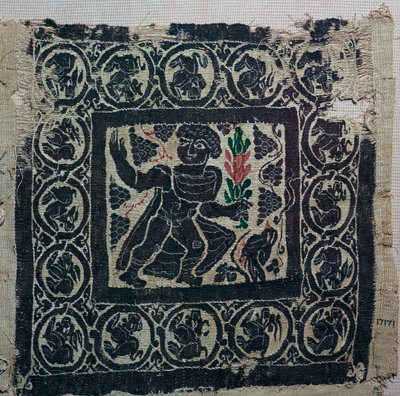 Et koptisk tekstil fra Egypt, 3. århundre av Unbekannt