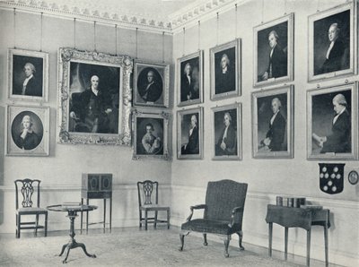 Et hjørne av salongen, 1926 av Unbekannt