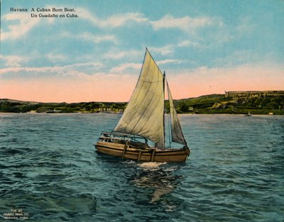 En cubansk bumboat, Havana, c1920 av Unbekannt