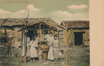 En cubansk landfamilie, 1908 av Unbekannt