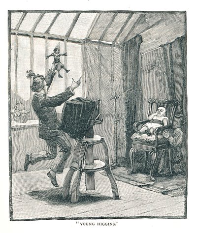 En dag med en fotograf i østkanten, 1891 av Unbekannt