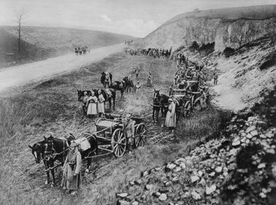 En tysk maskingeværenhet, første verdenskrig, 1915 av Unbekannt