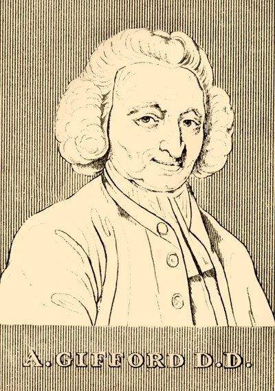 A. Gifford D.D., 1700-1784, 1830. av Unbekannt
