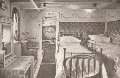 Et hjem på det bølgende dyp. Ombord på en Royal Mail., 1914 av Unbekannt
