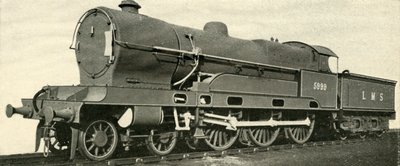 En ledende ekspresstype på L.M.S. - The Rebuilt Claughton., c1930. av Unbekannt