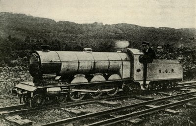 A Locomotive of the Ravenglass and Eskdale Railway, c1930. av Unbekannt