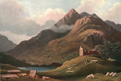 Et fjelllandskap - Ben Lomond, c1900. av Unbekannt