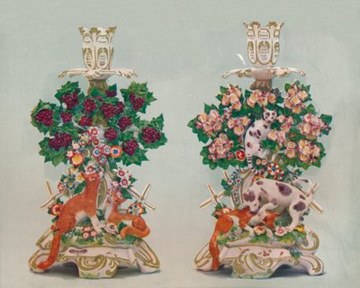 Et par Chelsea-lysestaker, 1700-tallet av Unbekannt