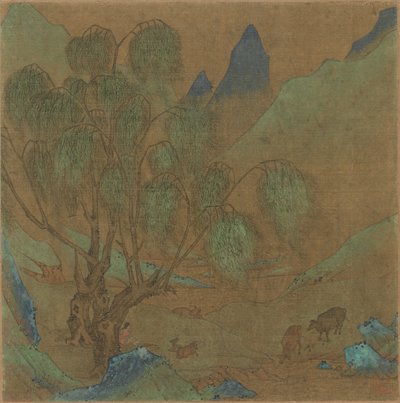 En pastoral scene, 1271-1368. av Unbekannt