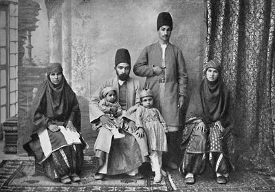 En persisk Parsi-familie, 1902 av Unbekannt