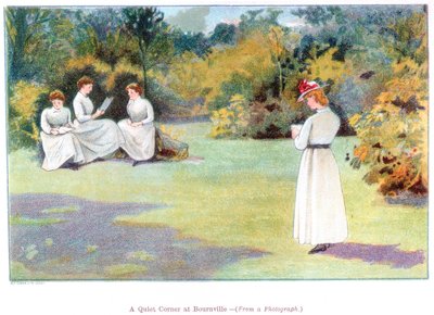 Et stille hjørne i Bournville, 1892. av Unbekannt