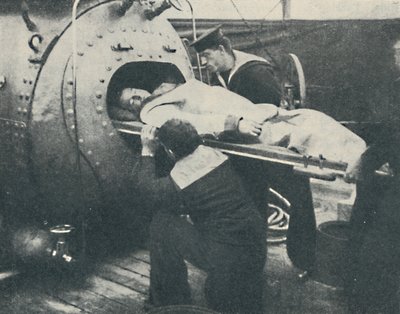 Et rekomprimeringskammer, 1936 av Unbekannt