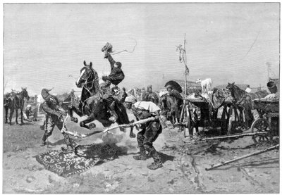 En russisk hestemesse, 1894 av Unbekannt