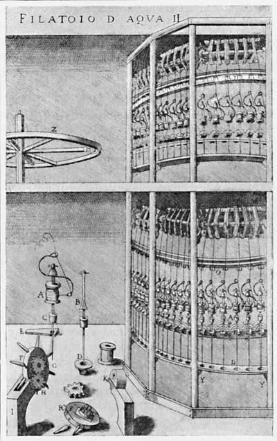 Et silkespinneverk, 1607, 1904 av Unbekannt