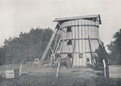 En silo, nær Mildura, Victoria, 1923. av Unbekannt
