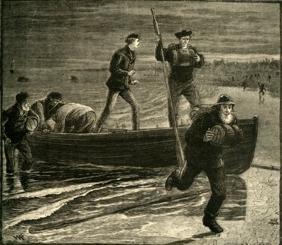 En smuglerekspedisjon, 1881. av Unbekannt