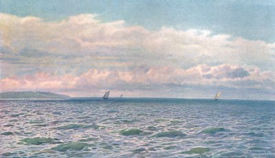 A Sunny Day in the Solent, c1900. av Unbekannt