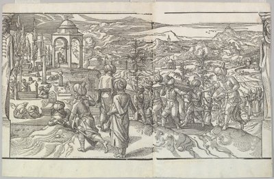 En tyrkisk begravelse fra frisen Ces Moeurs et fachons de faire de Turcz Customs and Fas..., 1553. av Unbekannt