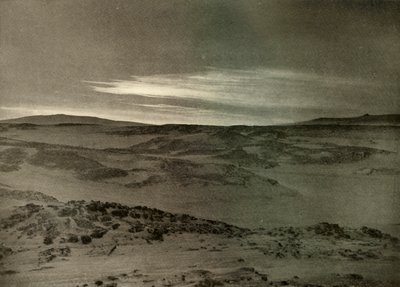 A View North, Towards The Dying Sun, i mars, c1908, 1909. av Unbekannt