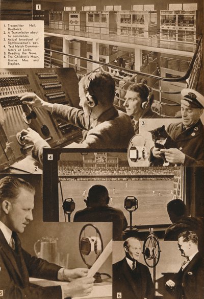 Et besøk på BBC 1-6, 1937 av Unbekannt