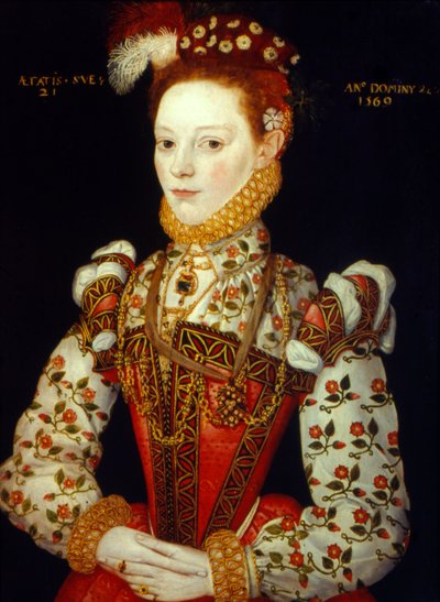 En ung kvinne, 1569 av Unbekannt