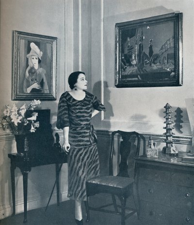 Et hjørne i huset til Lady Jowitt, 1934 av Unbekannt