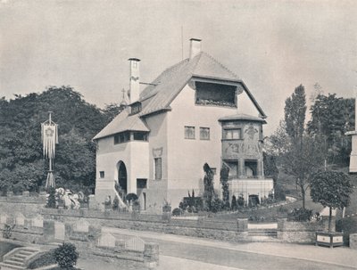 Et hus tegnet av Hans Christiansen, c1901 1901-1902 av Unbekannt