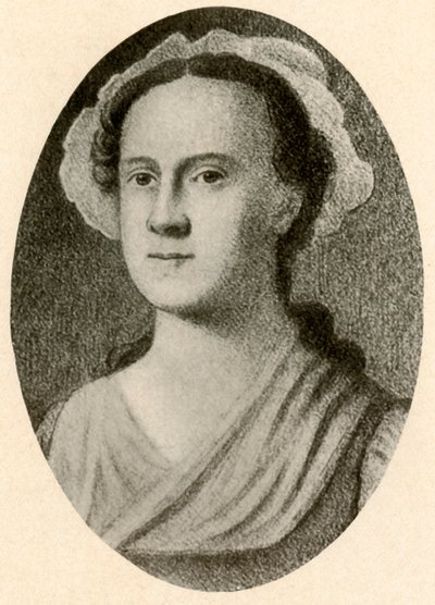 Et portrett av Miss Hill of Philadelphia, c1756, 1937. av Unbekannt