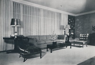 Et rom arrangert av Lord & Taylor i New York, 1942 av Unbekannt