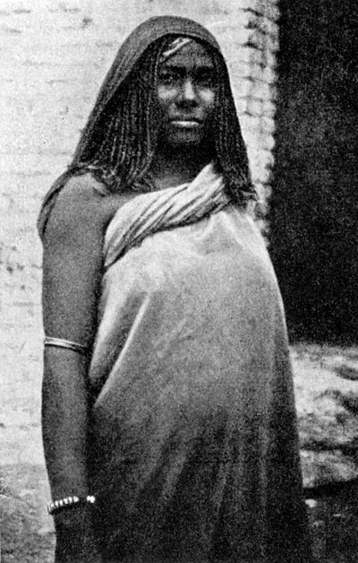 En slavekvinne fra Abyssinia Etiopia, 1922 av Unbekannt