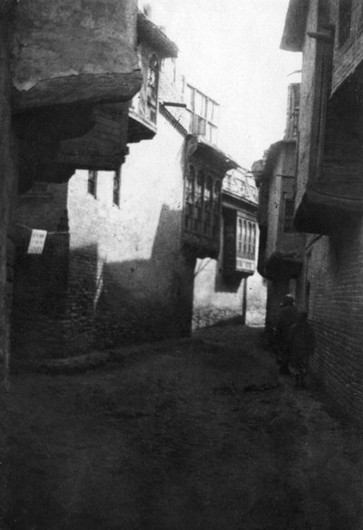 En gate i Bagdad, 1918 av Unbekannt