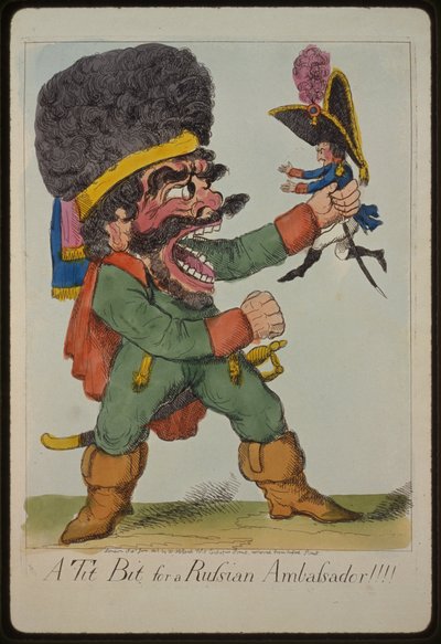 En bit for en russisk ambassadør!!!, 1803 av Unbekannt