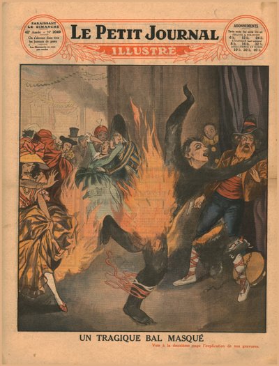 Et tragisk maskeball, 1930. av Unbekannt